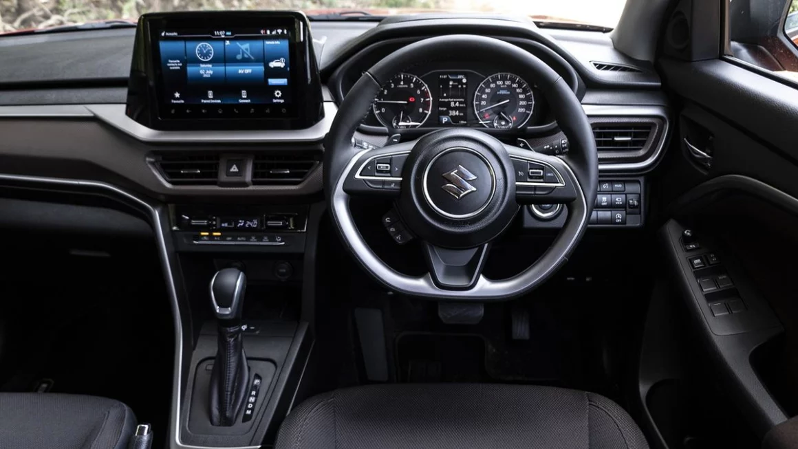 Maruti Brezza CNG interior